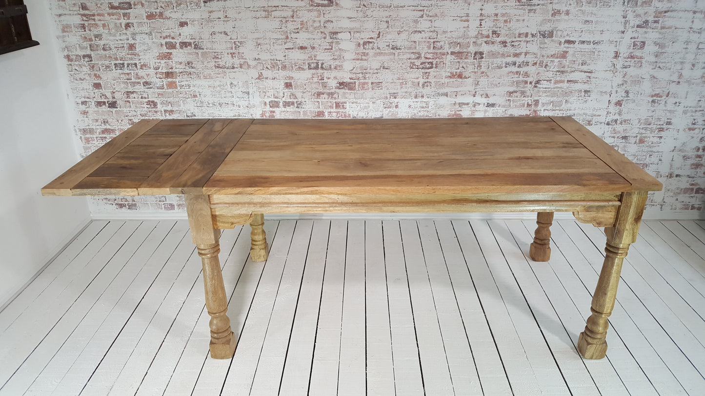 Very Large Extendable Rustic Farmhouse Dining