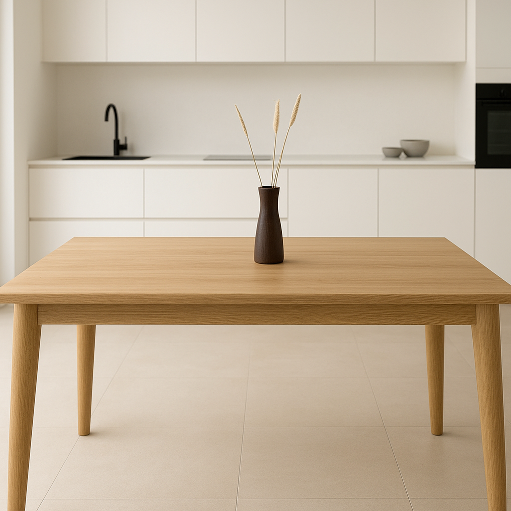 oak dining for kitchen