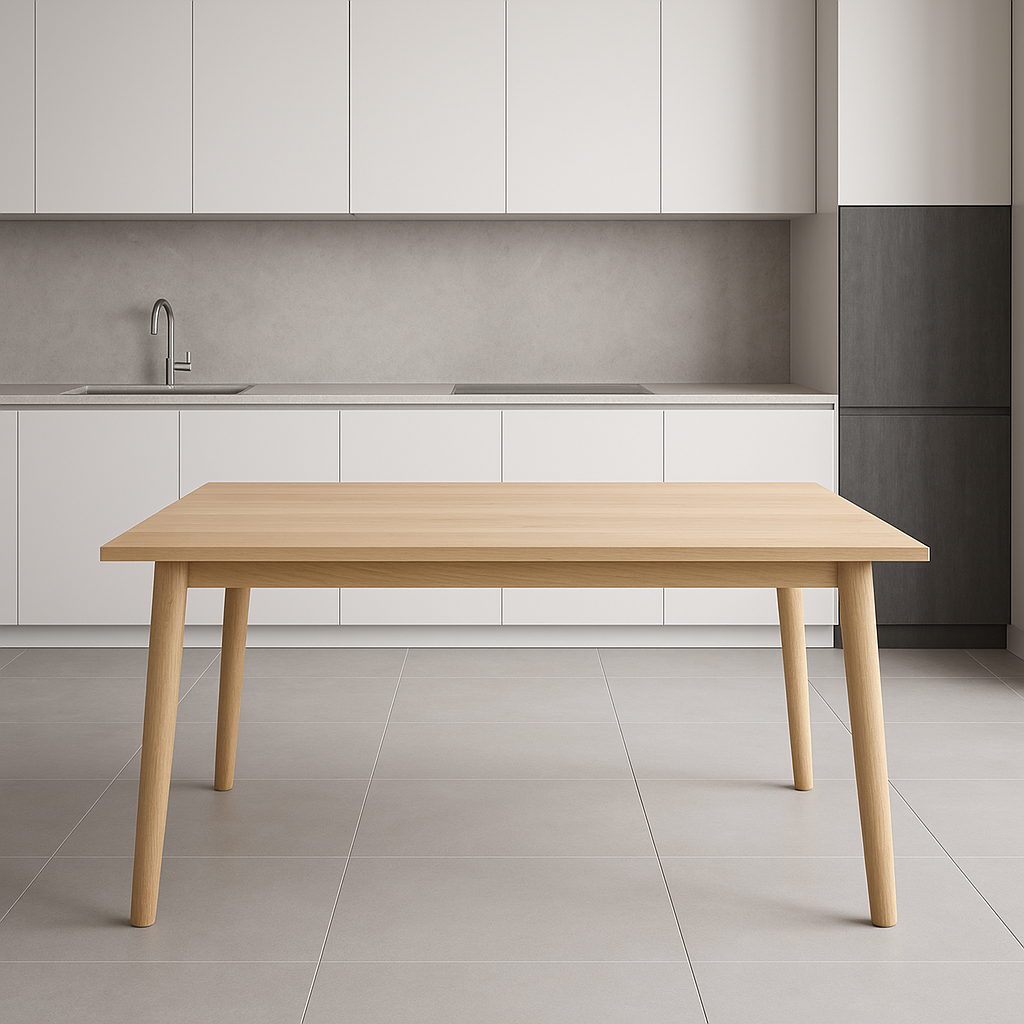 oak dining for kitchen