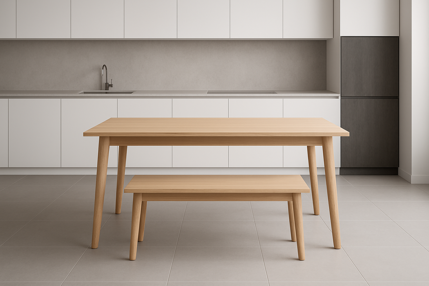 oak midc bench