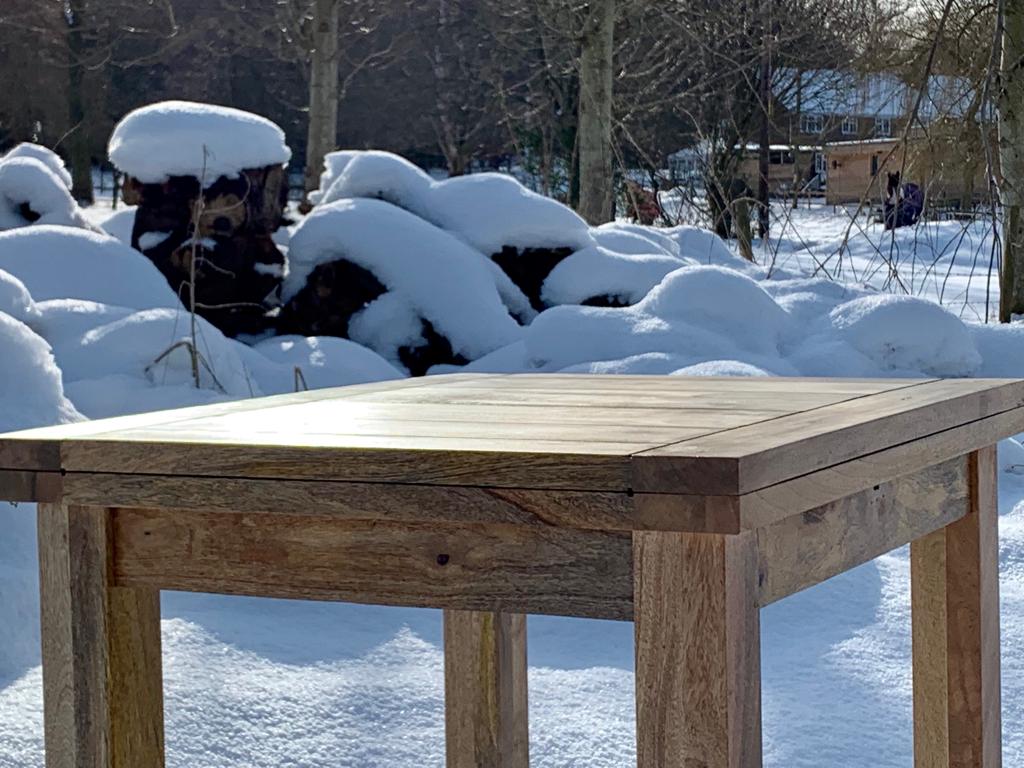 shop outer wood table