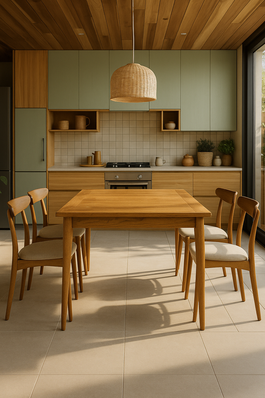 The Ultimate Table for Limited Space: Spotlight on Our Best-Selling Extendable Mid-Century Dining Table