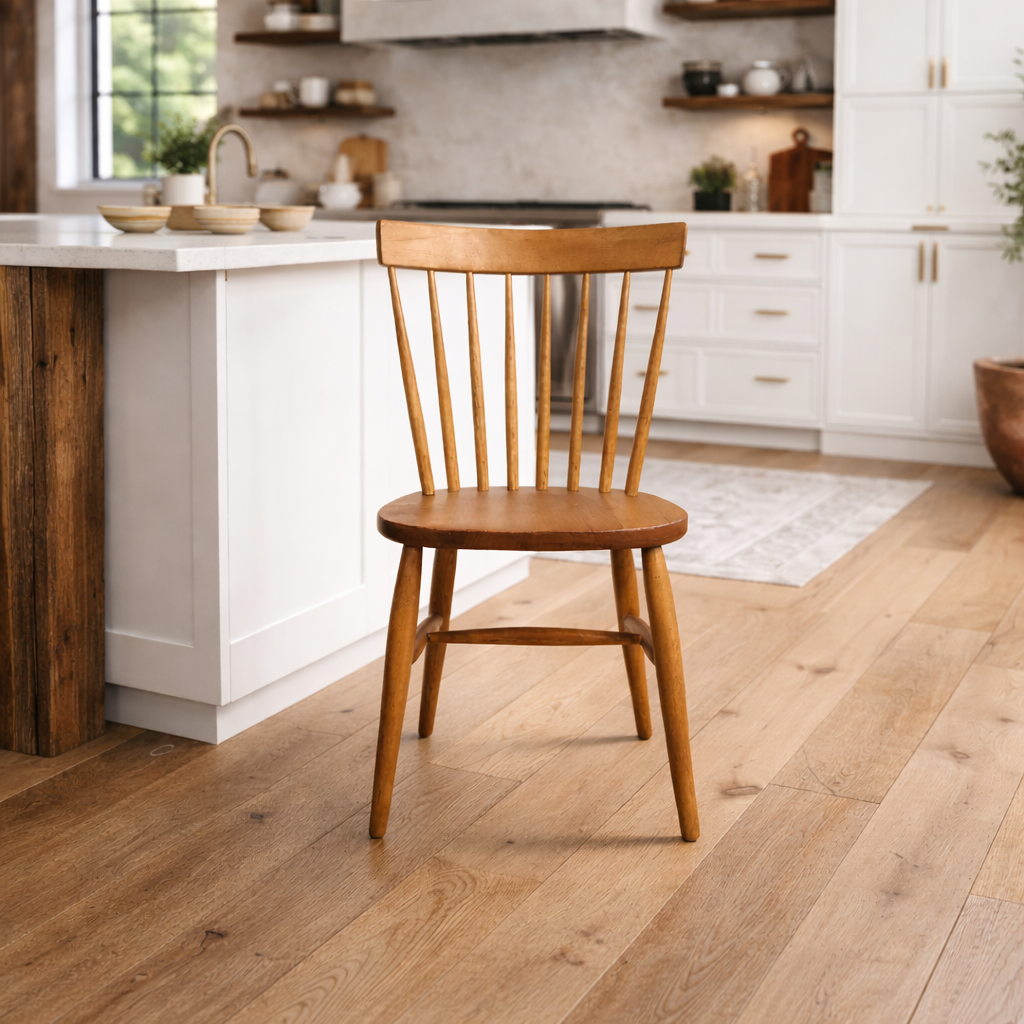 Rustic Spindle Back Kitchen Chairs – FMK