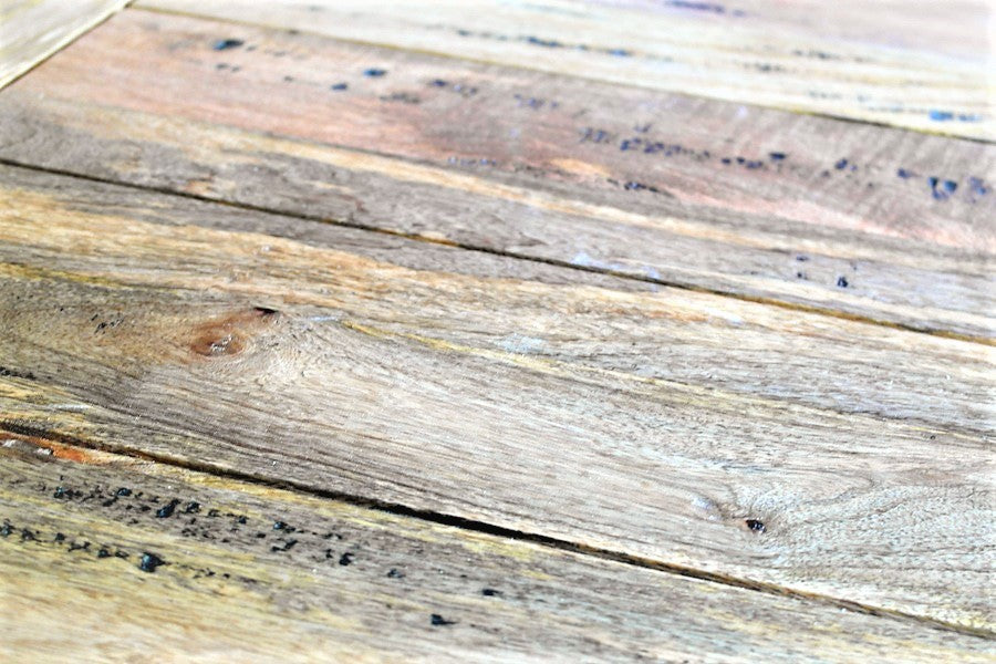 Extending Industrial Rustic Dining Table Drop Leaf Hardwood Finish