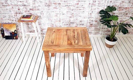 DESIGN DELIGHTS Rustic Square Coffee Table