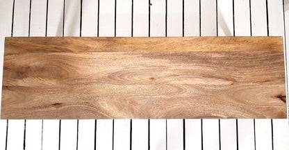 Painted Finish Mid-Century Modern Hardwood Dining Bench