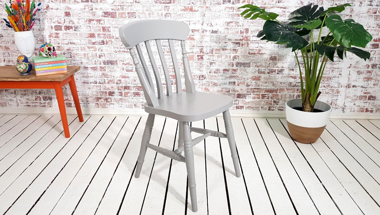 Extendable Traditional Farmhouse Dining Table Set with Turned Legs and Slat Back Chairs Bench