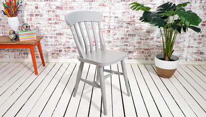 Extendable Traditional Farmhouse Dining Table Set with Turned Legs and Slat Back Chairs Bench