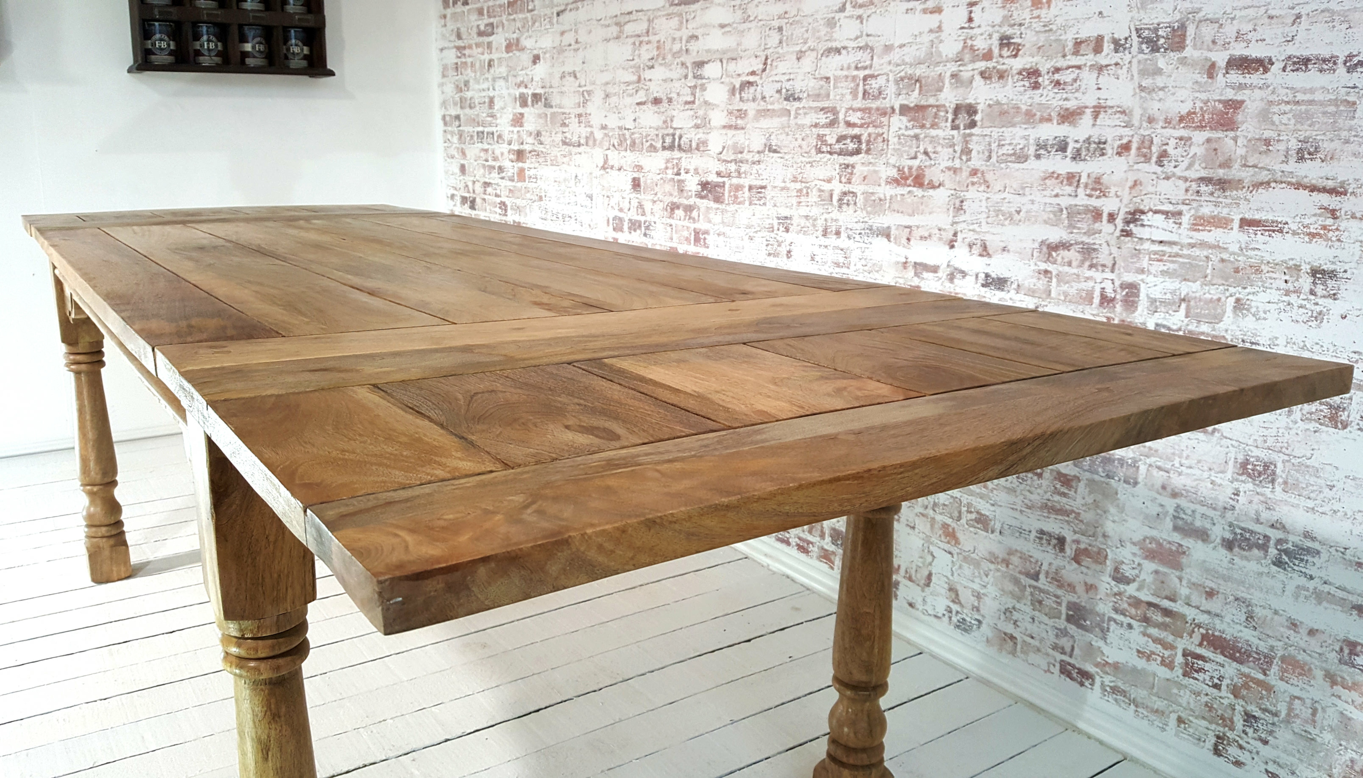 Very Large 14 16 Seater Extendable Rustic Farmhouse Dining Table